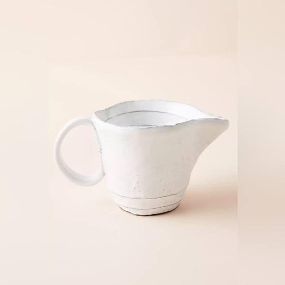 Anthropologie The Glenna Italian Earthenware Creamer - Picture 2 of 5